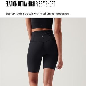 Athleta Elation 7” Shorts size Medium